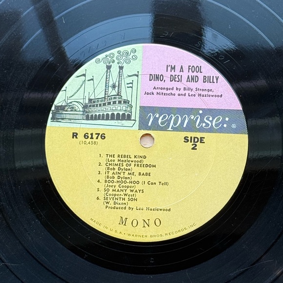 Vintage Vinyl Record - I'm a Fool by Dino, Desi and Billy - Picture 4 of 4